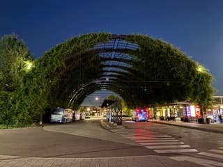 Een stukje Heerlen busstation naar de avond 4 daagse van op de bies in landgraaf met deze weerfoto