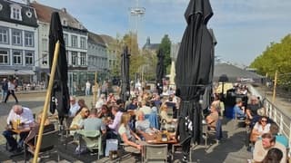 Terrasweer in Maastricht 