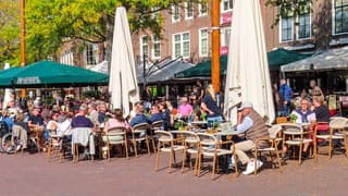 Heerlijk zonnig terrasweer