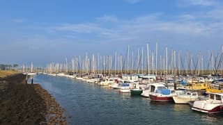 Zon en optrekkende nevel