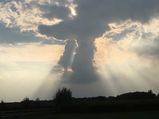 Na een mooie herfstdag 