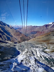 Mooi uitzicht op Saas Fee