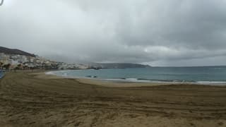 Lege stranden in spanje