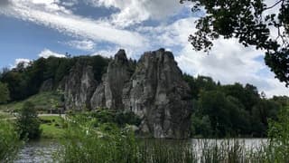 Rotsen van Externsteiner.