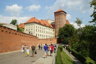 Warm en zonnig in Krakau
