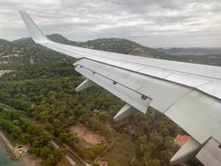 Bewolking boven Frankrijk. 