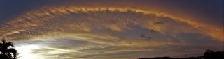 Zonsondergang op Aruba ...