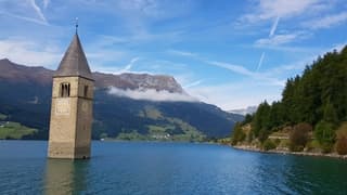 Alpen: zon terg