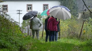 Regen in Duitsland overweldigend, Meerfeld