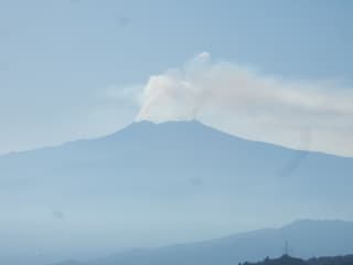 De Etna is actief