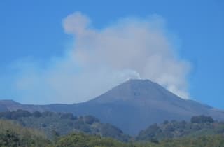 De Etna is actief