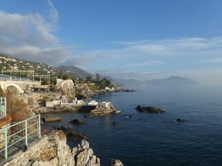 Winter in Noord Italie, 14 graden C