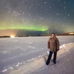 Noorderlicht Fins lapland 