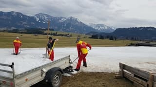 Alpen: sneeuw welkom