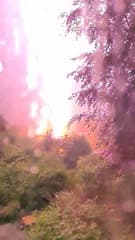 Slowmotion blikseminslag 