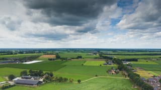 Een afwisseling van wolken
