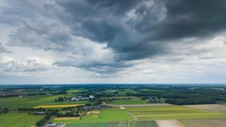 Een afwisseling van wolken
