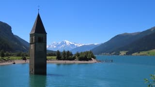 Alpen: strak blauw