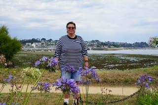 Fris, de trui kan zeker aan in Bretagne