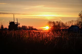 Mooie zonsopkomst vanmorgen 