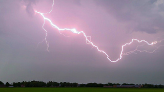 Onweer vanavond in het zuiden 