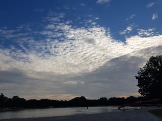 19.36 uur Mooie lucht 