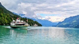 Alpen: wolken en zon