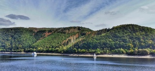 Luchtig bij de Rursee