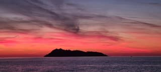 Sunset in Petra, Lesbos