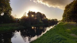 Zonsondergang boven Haarlo
