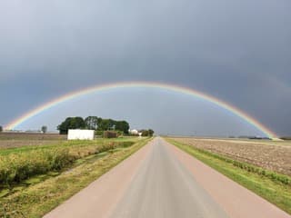Regenboog Westmaas Hoeksche Waard