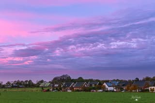 Kleurrijke afsluiting 