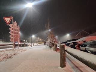 Sneeuw in de Ardennen!