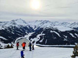 Zo'n gaat doorbreken in de Alpen 