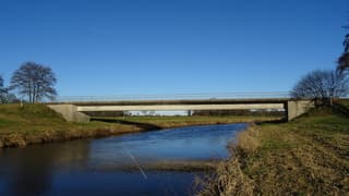 Een koude en zonnige eerste kerstdag