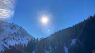 Uitzicht vanuit de skilift