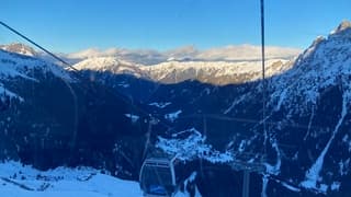 Zonsondergang Gargellen