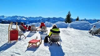 Alpen: zon