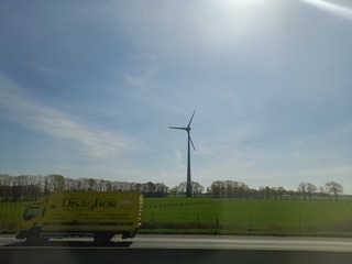 Prachtig lenteweer met veel zon.