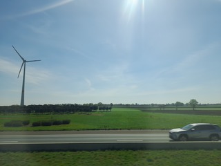 Prachtig lenteweer met veel zon.