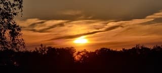 Zonsondergang 