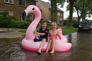 Regenpret in Brabant!