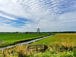 Warm weer sluierwolken /ribbeltjeswolken