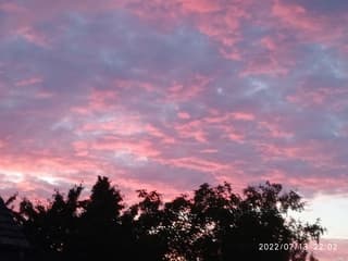 Avondrood goed weer aan boord