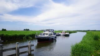 Fraai op het water in Friesland