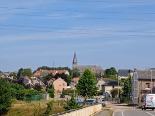 Sluierbewolking boven Veldwezelt Belgisch Limburg