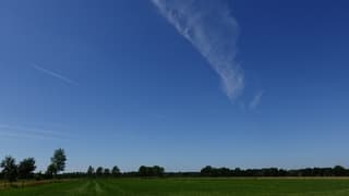 Veeg in de lucht