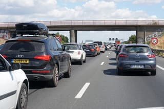 Drukte onderweg 