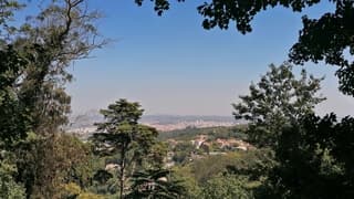 Uitzicht richting Lissabon 