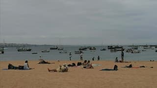 Strandweer in Cascais 